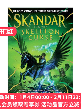 英文原版 Skandar and the Skeleton Curse 斯坎达和骷髅诅咒 精装 英文版 进口英语原版书籍