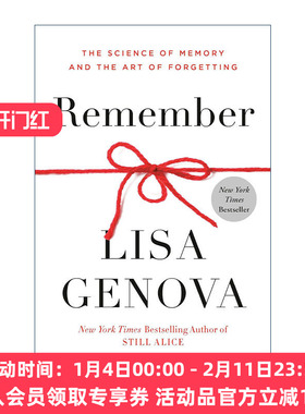 英文原版 Remember 记忆 记忆的科学与遗忘的艺术 Lisa Genova 英文版 进口英语原版书籍