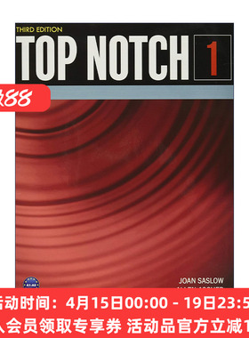 英文原版 Top Notch (3E) 1 Student Book 英文版 进口英语原版书籍