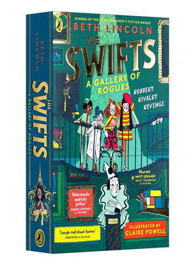 英文原版 斯威夫特家族2 画廊大盗 The Swifts A Gallery of Rogues 纽约时报畅销儿童冒险小说 英文版 进口英语原版书籍