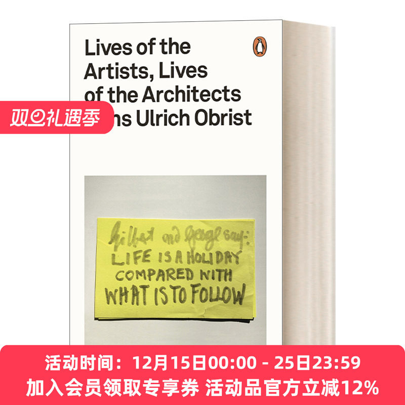 英文原版 Lives of the Artists Lives of the Architects 代艺术的十九副面孔 大师与我们的时代 企鹅设计系列 进口英语原版书籍