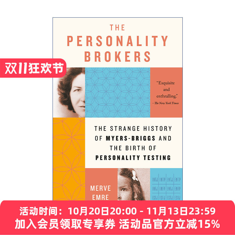 你是哪一型人? 英文原版 The Personality Brokers MBTI人格测试的诞生 Merve Emre 英文版 进口英语原版书籍