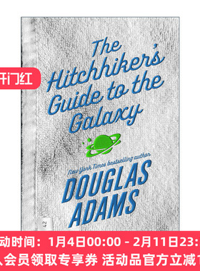 银河系漫游指南 英文原版 The Hitchhiker's Guide to the Galaxy Douglas Adams 道格拉斯·亚当斯 英文版 进口英语原版书籍