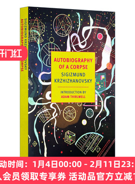 英文原版小说 Autobiography of a Corpse New York Review Books Classics 尸体自传 Sigizmund 英文版 进口英语原版书籍