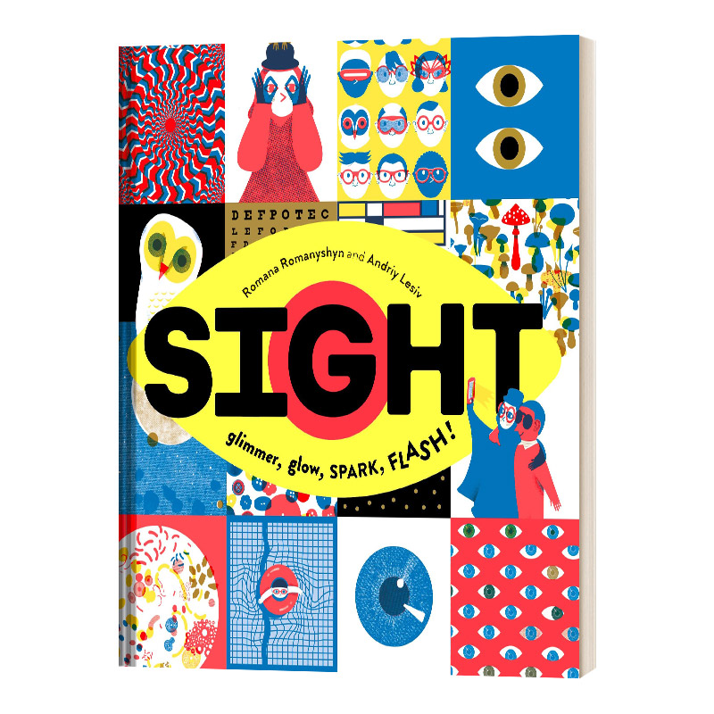 视力 英文原版 Sight 大开眼界 低幼亲子感官启蒙绘本 英文版 进口英语原版书籍