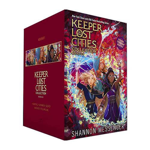 英文原版 Keeper of the Lost Cities Collection Books 6-9 失落城市的守护者6-9册套装 英文版 进口英语原版书籍