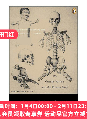 英文原版 Mutants 突变体 关于遗传多样性和人体 Armand Marie Leroi 英文版 进口英语原版书籍