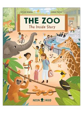 英文原版 The Zoo The Inside Story 动物园 内部运作的故事 精装 英文版 进口英语原版书籍