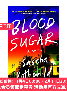 英文原版 Blood Sugar 血糖 犯罪悬疑小说 Sascha Rothchild英文版 进口英语原版书籍