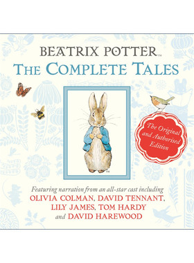 英文原版 Beatrix Potter The Complete Tales 彼得兔的故事全集有声书CD 奥利维亚科尔曼 莉莉詹姆斯 英文版 进口英语原版