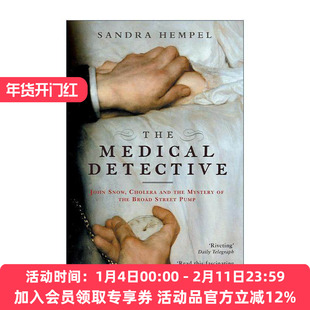 英文原版 The Medical Detective 医学神探 约翰·斯诺与19世纪伦敦霍乱 英文版 进口英语原版书籍