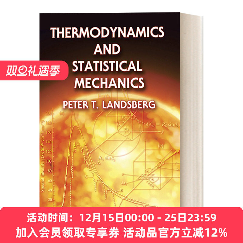 热力学和统计力学 英文原版 Thermodynamics and Statistical Mechanics 英文版 进口英语原版书籍