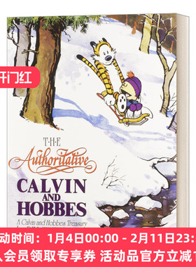 卡尔文和霍布斯的宝库 英文原版 The Authoritative Calvin and Hobbes 英文版 进口英语原版书籍