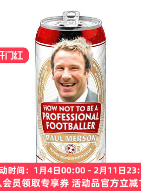 英文原版 How Not to Be a Professional Footballer 前阿森纳球星保罗·默森自传 英文版 进口英语原版书籍