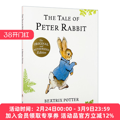彼得兔的故事 英文原版绘本 The Tale of Peter Rabbit Picture Book 120周年纪念版 英文版 进口英语原版书籍