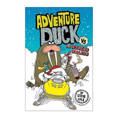 英文原版 Adventure Duck vs The Wicked Walrus 冒险鸭对战邪恶海象 儿童幽默故事 英文版 进口英语原版书籍
