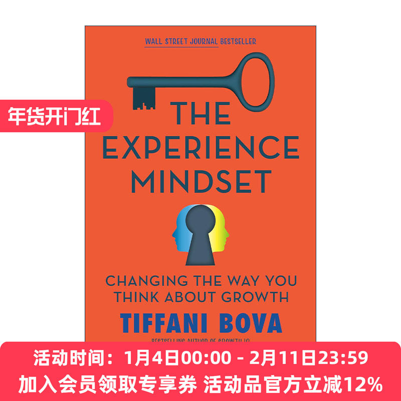英文原版 The Experience Mindset 体验心态 改变你对成长的看法 客户体验 人才投资 Tiffani Bova 精装 英文版 进口英语原版书籍