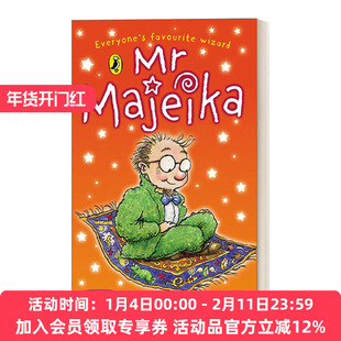 英文原版小说 Mr Majeika 魔法老师马杰卡先生 儿童奇幻英语章节书 儿童文学 英文版 进口英语原版书籍