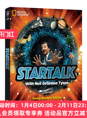 宇宙星球青少年科普阅读绘本 英文原版 StarTalk Young Readers Edition 国家地理儿童 英文版 进口英语原版书籍