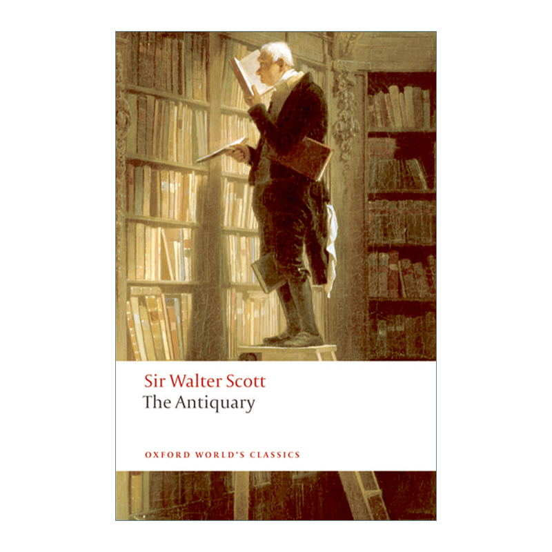 英文原版小说 The Antiquary 古董家 司各特历史小说 牛津世界经典系列 英文版 进口英语原版书籍