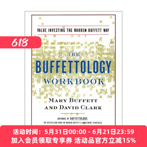 巴菲特法则实战分析  英文原版 The Buffettology Workbook Mary Buffett 英文版 进口英语原版书籍