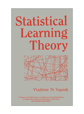 现货 英文原版 Statistical Learning Theory 统计学习理论 精装 英文版 进口英语原版书籍