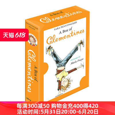 英文原版 A Box of Clementines 3-Book Paperback Boxed Set 淘气的阿柑3册盒装 英文版