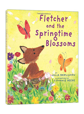 狐狸弗莱彻和春天花朵 英文原版 Fletcher and the Springtime Blossoms 季节变化 儿童绘本 英文版 进口英语原版书籍