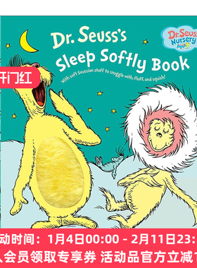 英文原版 Dr. Seuss's Sleep Softly Book 苏斯博士安眠之书 儿童经典精装绘本 幼儿睡前故事 英文版 进口英语原版书籍