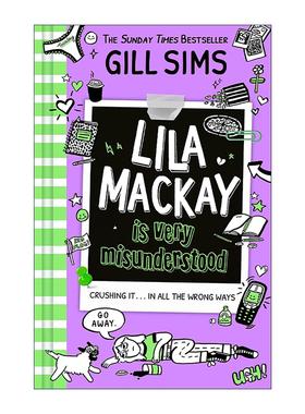 英文原版 Lila Mackay is Very Misunderstood 老妈日记 Gill Sims 幽默青少年小说 英文版 进口英语原版书籍