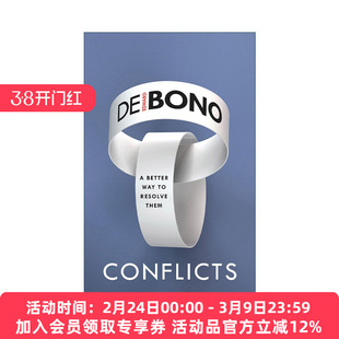 英文原版 Conflicts 应对冲突的第三种思维 爱德华·德博诺 英文版 进口英语原版书籍