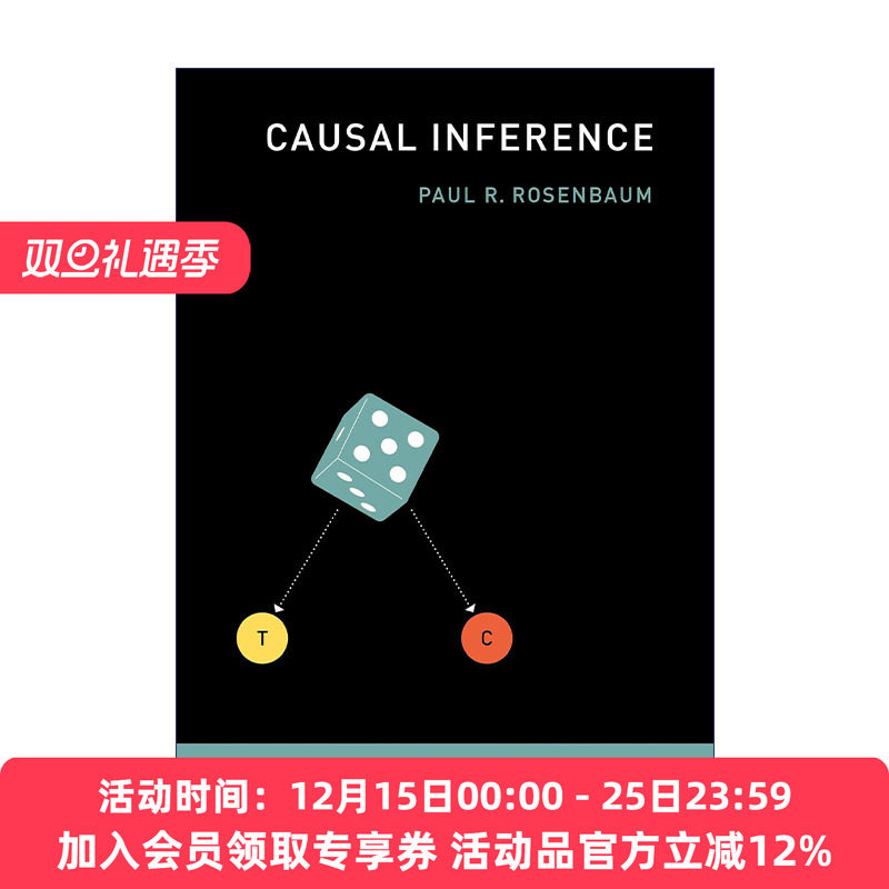 因果推断  英文原版 Causal Inference 统计学 科普百科 Paul R. Rosenbaum 英文版 进口英语原版书籍