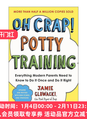 英文原版 Oh Crap Potty Training 便盆训练 现代父母要知道并且要做一次正确的训练 英文版 进口英语原版书籍