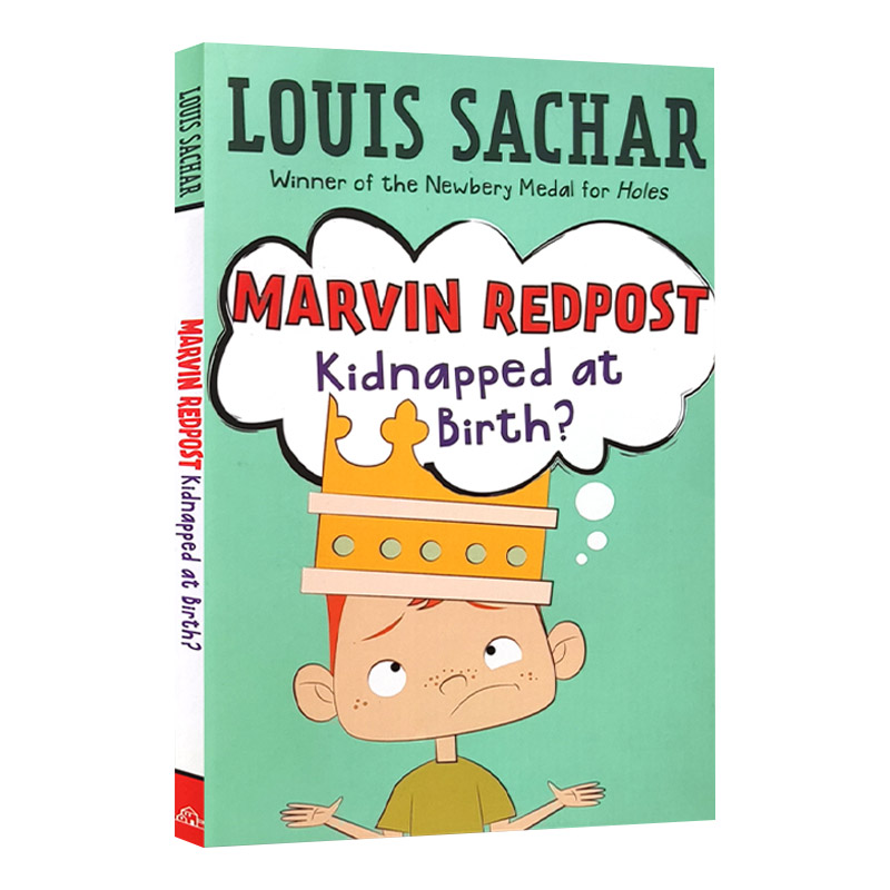 英文原版 Kidnapped At Birth? Marv1 麻烦精马文1 出生时被绑架 英文版 儿童文学故事 插图版 章节书桥梁书 进口英语原版书籍