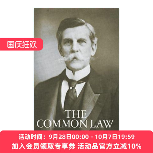 英文原版 The Common Law 普通法 西方经典法学著作 Oliver Wendell Holmes霍姆斯 英文版 进口英语原版书籍