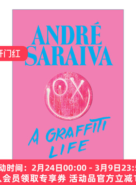 英文原版 Andre Saraiva 法国街头艺术家安德烈·萨拉瓦 涂鸦人生 精装涂鸦艺术作品集 英文版 进口英语原版书籍