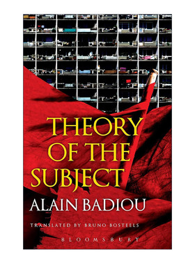 英文原版 Theory of the Subject 主体理论 阿兰·巴迪欧 英文版 进口英语原版书籍