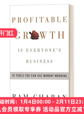 盈利增长 英文原版 Profitable Growth is Everyone's Business 企业持续盈利的10大法宝 Ram Charan 企业管理 英文版 进口书籍