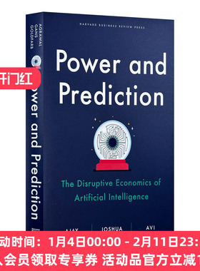 英文原版 Power and Prediction 权力与预测 AI极简经济学 作者新作Ajay Agrawal 精装 英文版 进口英语原版书籍