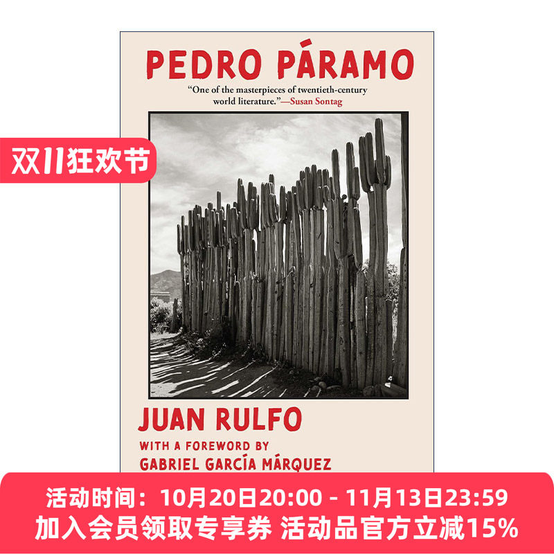 英文原版 Pedro Paramo 佩德罗·巴拉莫 Juan Rulfo胡安·鲁尔福 英文版 进口英语原版书籍