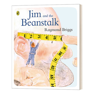 英文原版 Jim and the Beanstalk 吉姆与魔豆 雷蒙德·布里格斯绘本 英文版 进口英语原版书籍