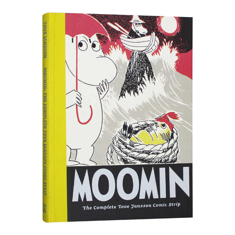 英文原版绘本 Moomin Book Four 姆明 漫画4 The Complete Tove Jansson Comic Strip 英文版 进口英语原版书籍