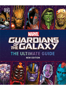 英文原版 Marvel Guardians of the Galaxy The Ultimate Guide New Edition DK漫威银河护卫队指南 新版精装 进口英语原版书籍