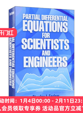 科学家和工程师用偏微分方程 英文原版 Partial Differential Equations for Scientists and Engineers 英文版 进口英语原版书籍