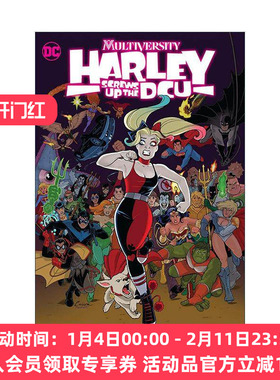 英文原版 Multiversity Harley Screws Up the Dcu 多元宇宙 哈莉大闹DC漫画宇宙 精装 Frank Tieri 英文版 进口英语原版书籍