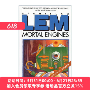 英文原版 Mortal Engines 致命引擎 波兰科幻大师莱姆 英文版 进口英语原版书籍