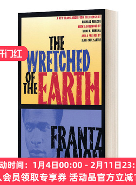 英文原版 The Wretched of the Earth 大地上的受苦者 非洲历史 Frantz Fanon弗朗兹·法农 英文版 进口英语原版书籍
