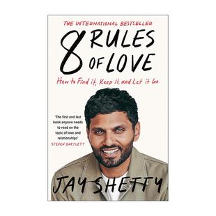 英文版 书籍 Love 僧侣作家Jay 英文原版 Rules 进口英语原版 爱 Shetty新书 8条规则