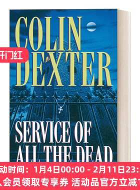英文原版 Service of All the Dead Inspector Morse 摩斯探长系列 众灵之祷 Colin Dexter 英文版 进口英语原版书籍