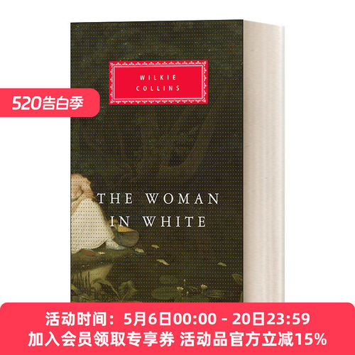 英文原版小说 The Woman In White 白衣女人 威尔基·柯林斯 Everyman精装版 英文版 进口英语原版书籍